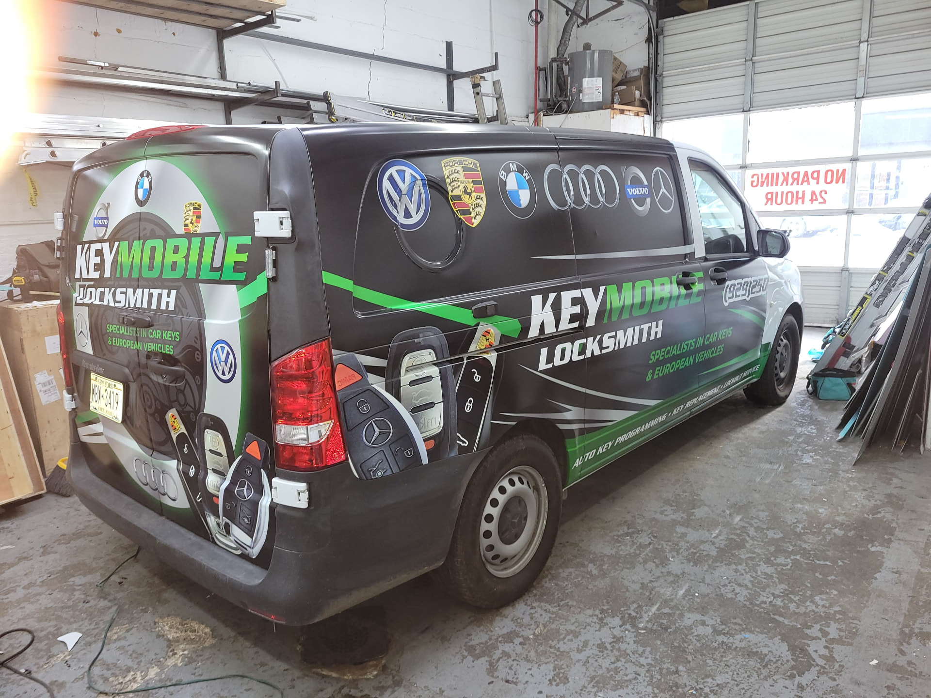 KeyMobile Locksmith mobile van serving Brooklyn, Queens and Manhattan